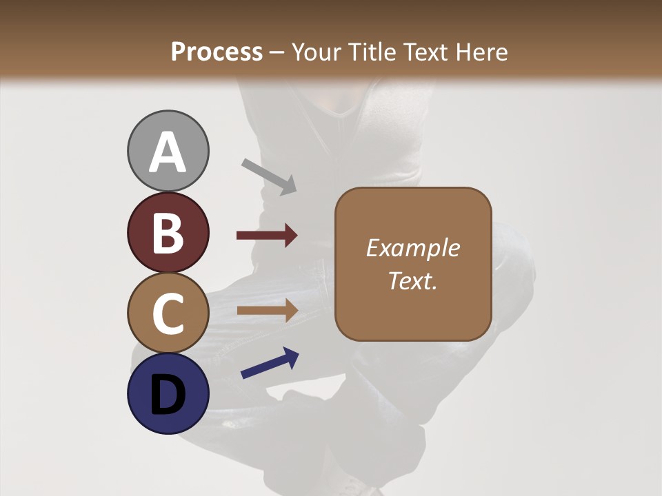 Jumping Break Performance PowerPoint Template