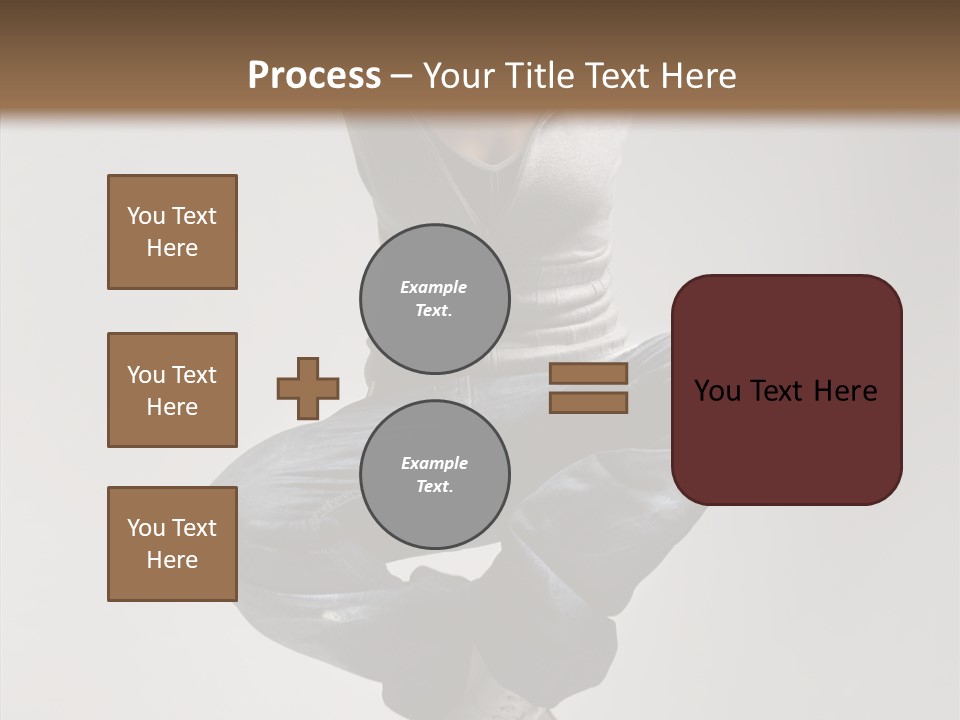 Jumping Break Performance PowerPoint Template