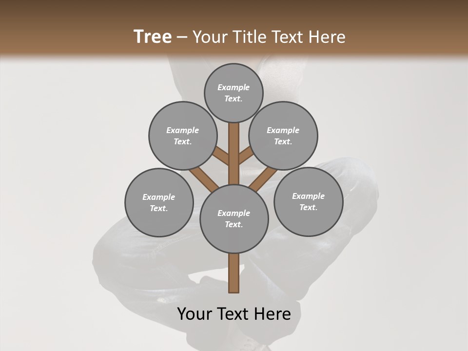 Jumping Break Performance PowerPoint Template