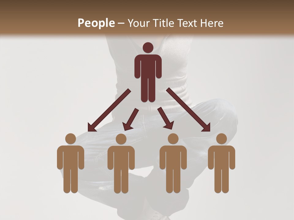 Jumping Break Performance PowerPoint Template