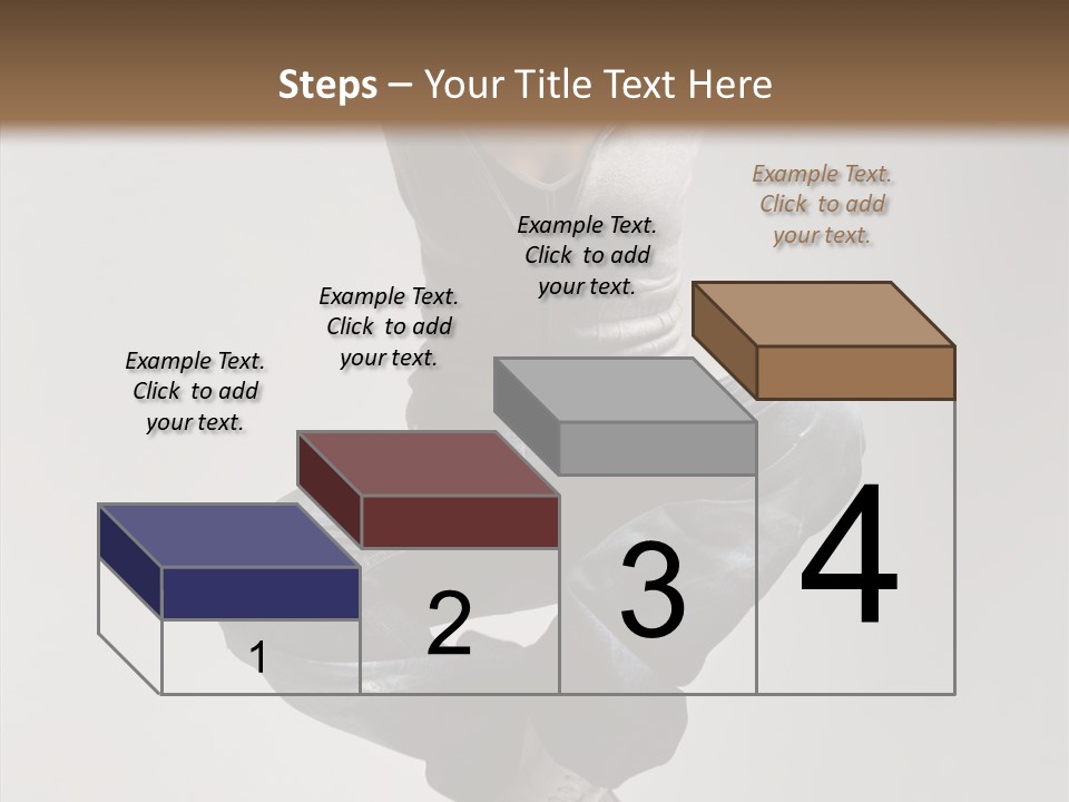 Jumping Break Performance PowerPoint Template