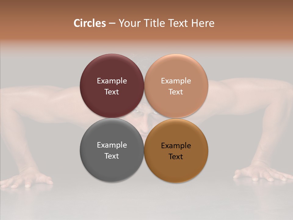 Sensuality Male Body PowerPoint Template