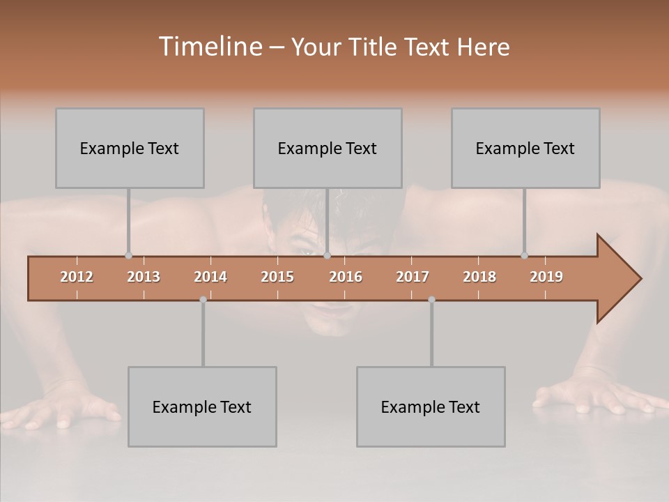 Sensuality Male Body PowerPoint Template