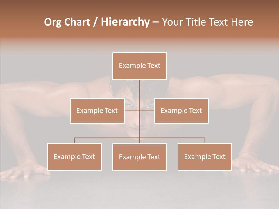 Sensuality Male Body PowerPoint Template