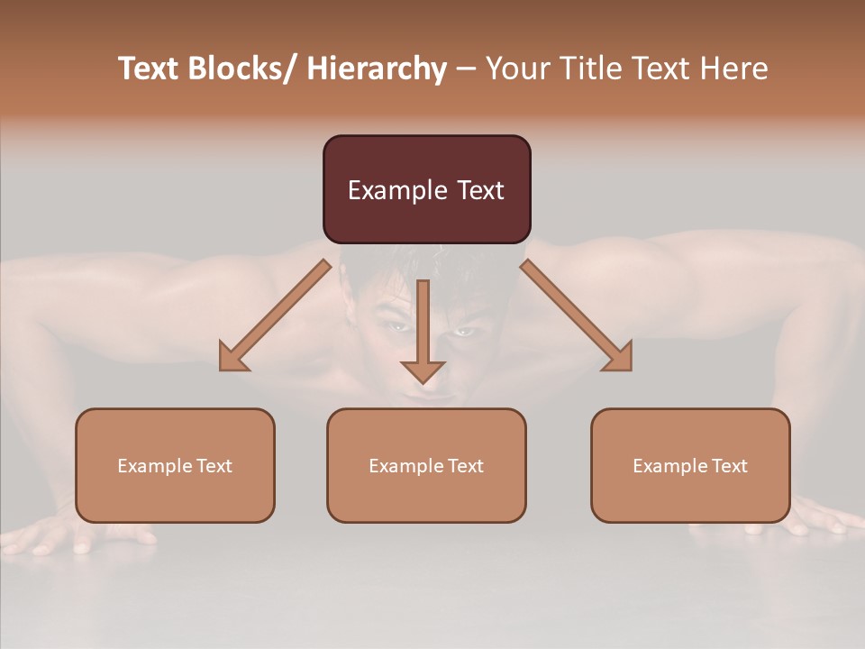 Sensuality Male Body PowerPoint Template
