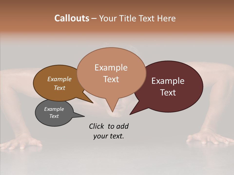 Sensuality Male Body PowerPoint Template