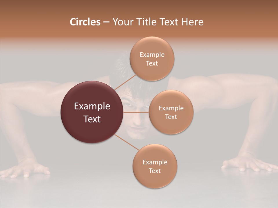 Sensuality Male Body PowerPoint Template