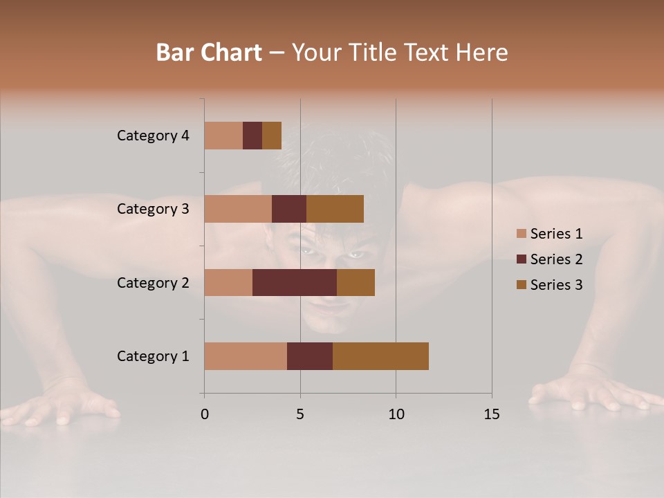 Sensuality Male Body PowerPoint Template