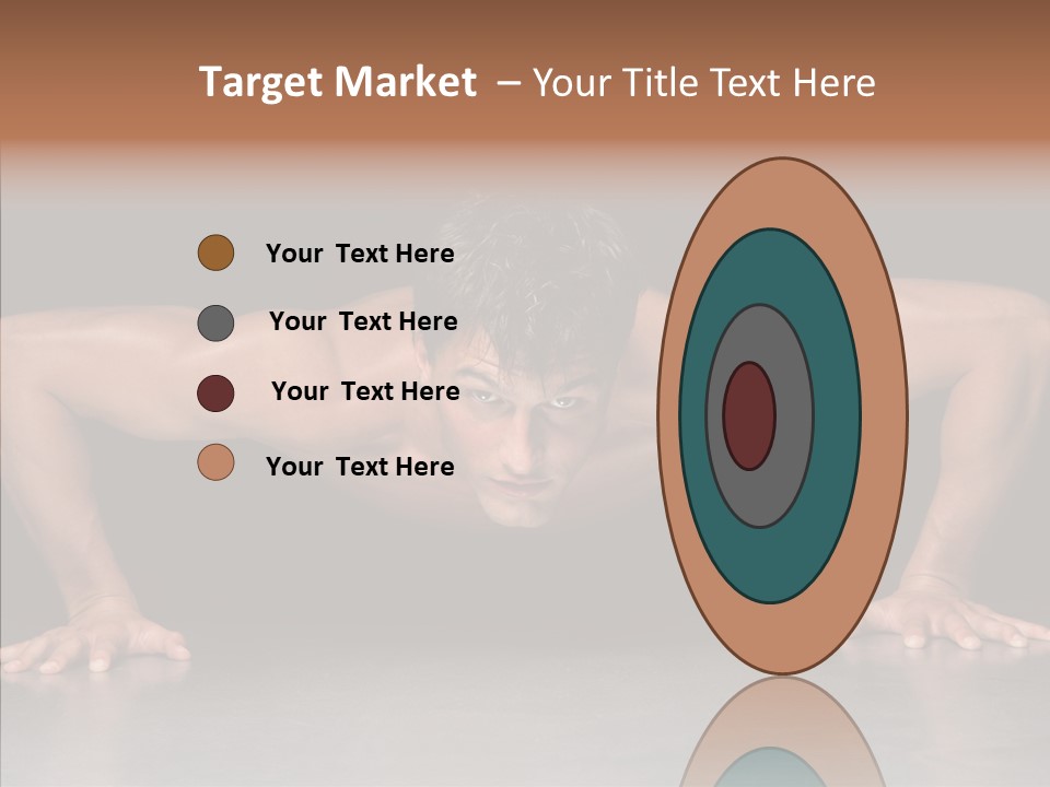 Sensuality Male Body PowerPoint Template