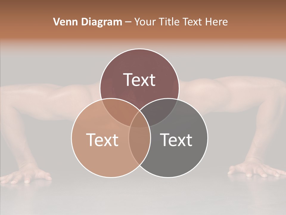 Sensuality Male Body PowerPoint Template