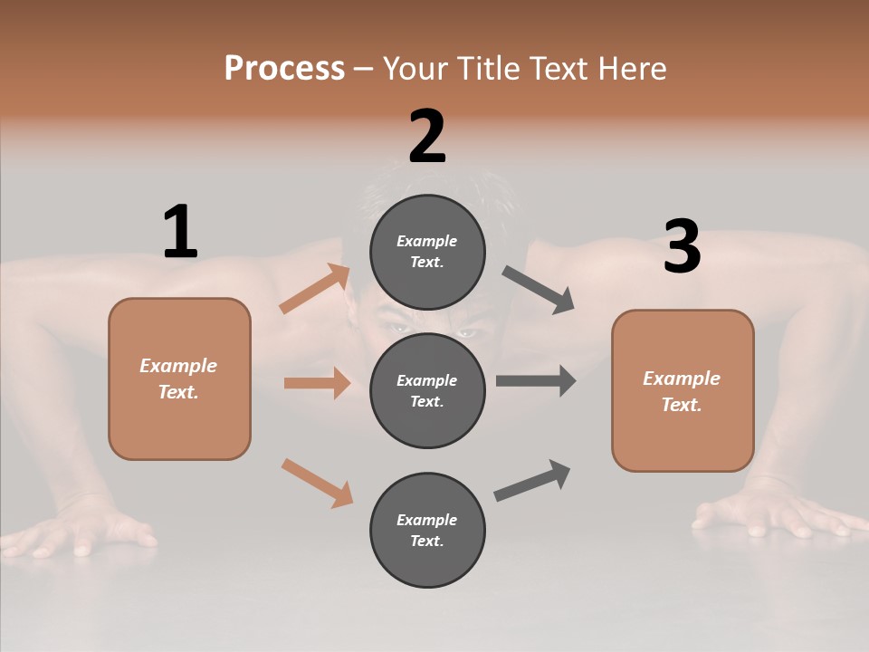 Sensuality Male Body PowerPoint Template