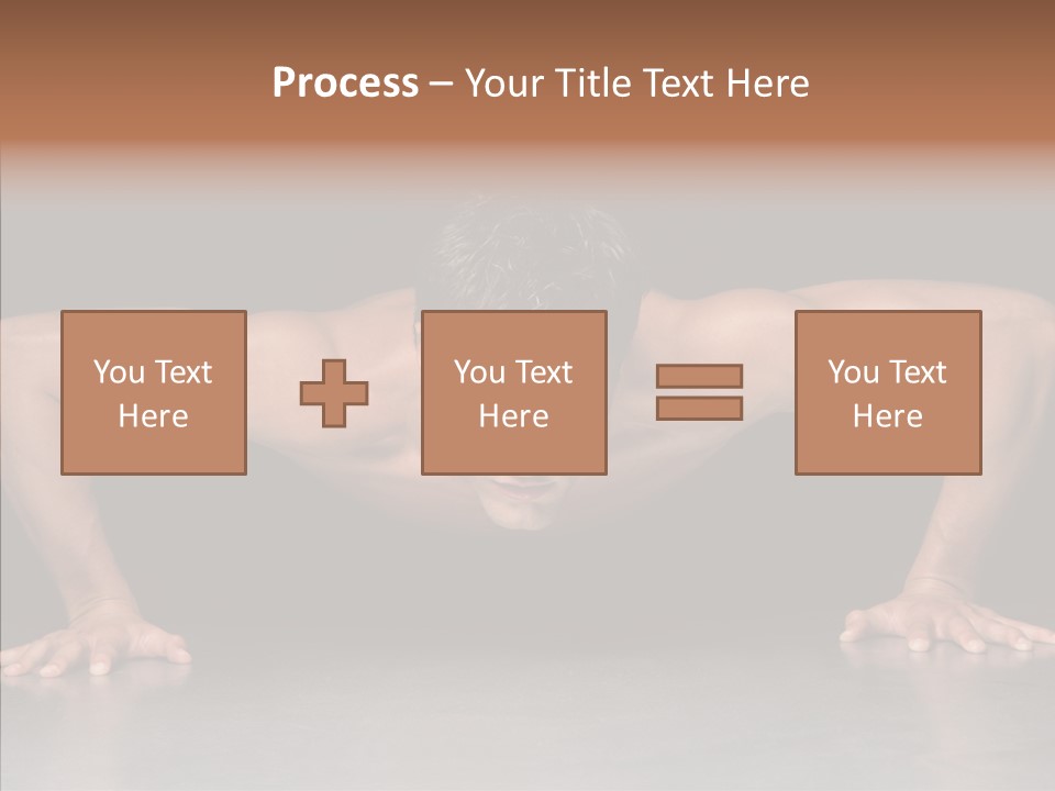 Sensuality Male Body PowerPoint Template