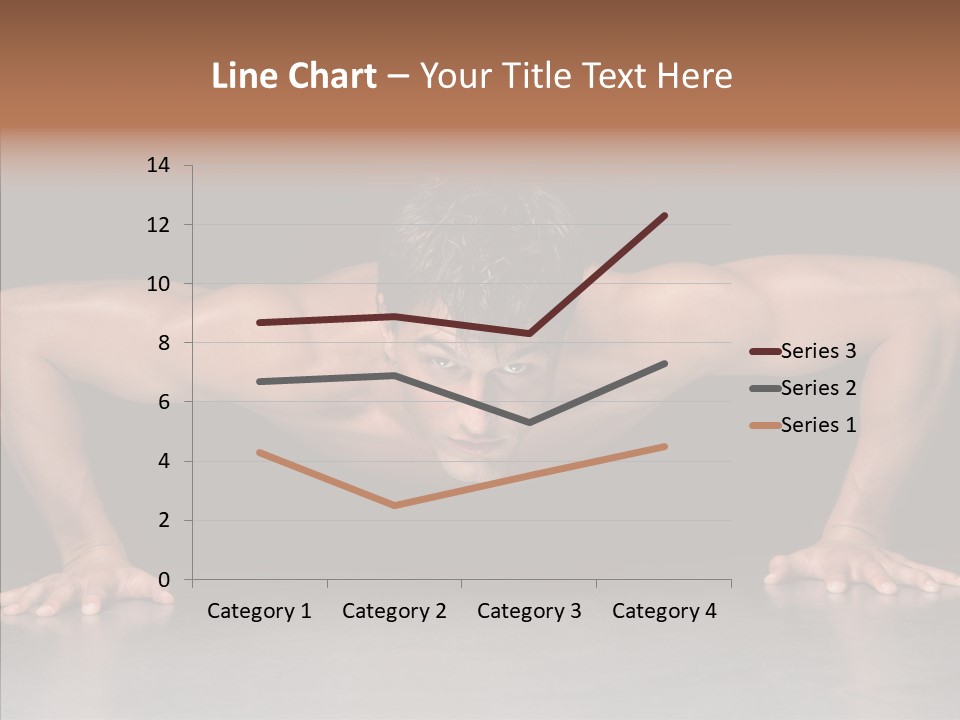 Sensuality Male Body PowerPoint Template