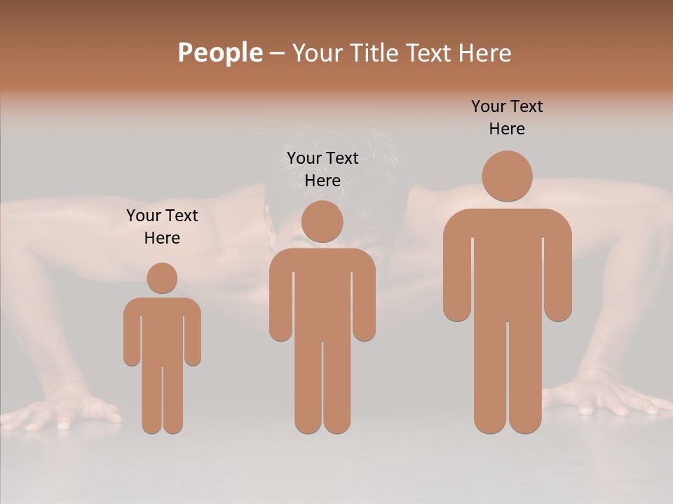 Sensuality Male Body PowerPoint Template