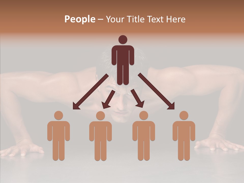 Sensuality Male Body PowerPoint Template