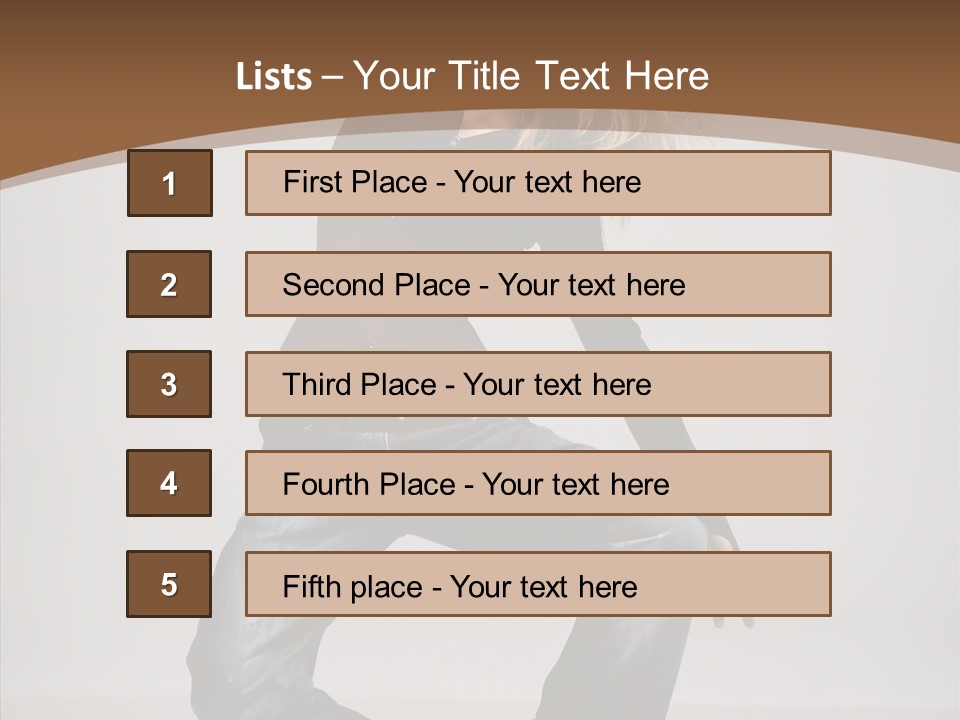 Teen Hip Hop Breakdancing PowerPoint Template