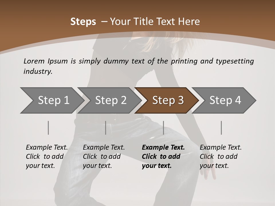 Teen Hip Hop Breakdancing PowerPoint Template