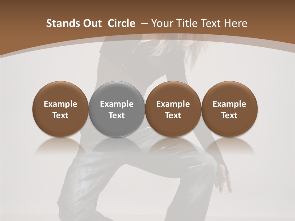 Teen Hip Hop Breakdancing PowerPoint Template