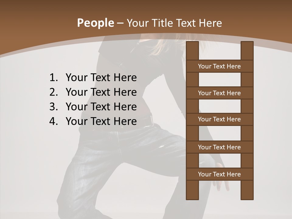 Teen Hip Hop Breakdancing PowerPoint Template