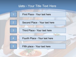 Restaurant Lunch Curry PowerPoint Template