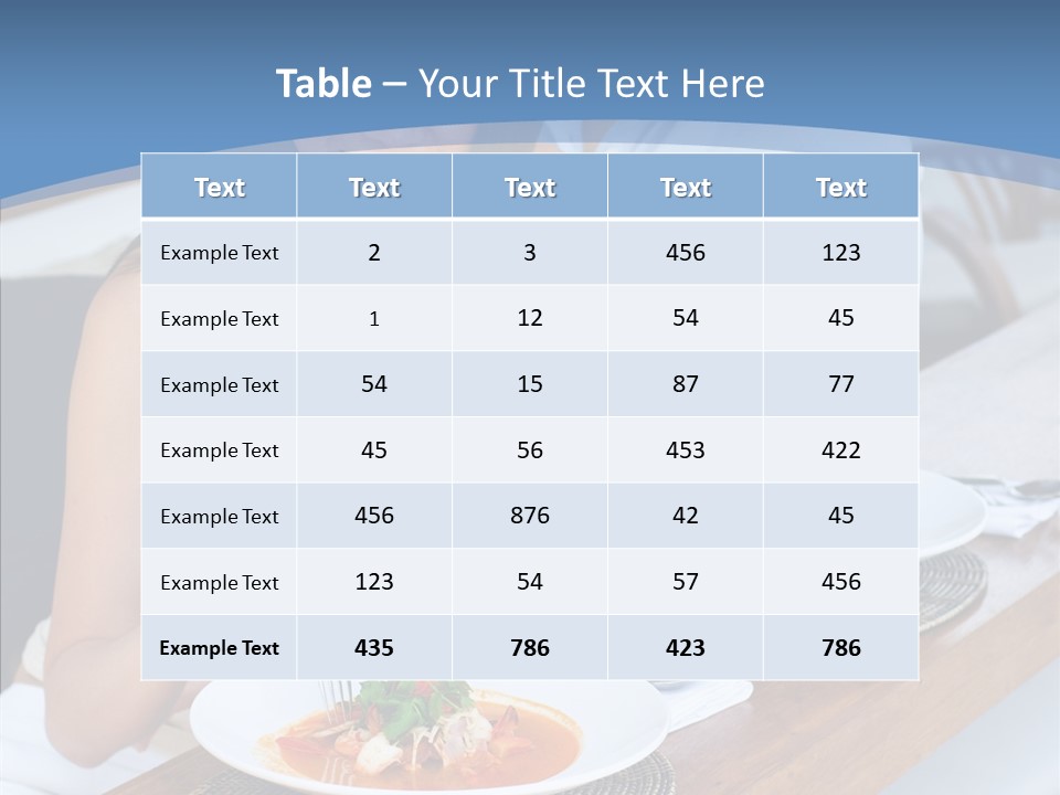Restaurant Lunch Curry PowerPoint Template