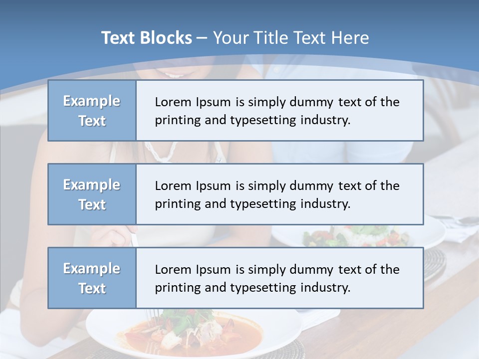 Restaurant Lunch Curry PowerPoint Template