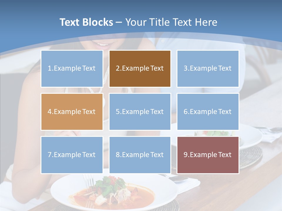Restaurant Lunch Curry PowerPoint Template