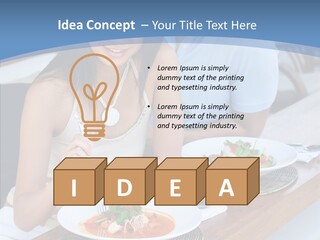 Restaurant Lunch Curry PowerPoint Template