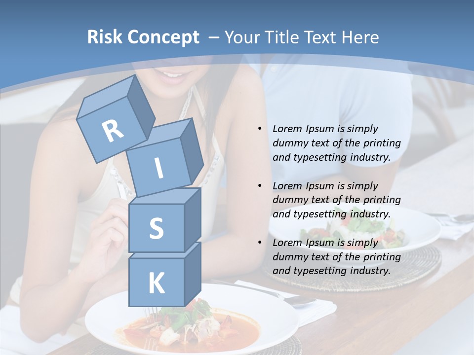 Restaurant Lunch Curry PowerPoint Template