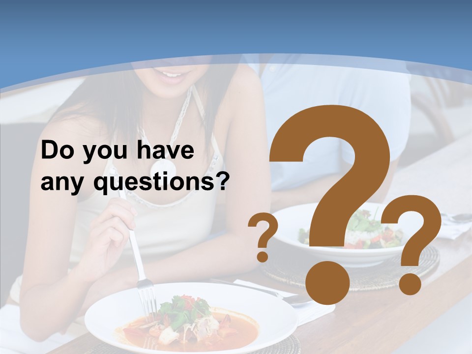 Restaurant Lunch Curry PowerPoint Template