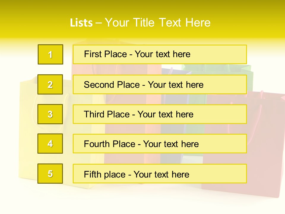 Design Background Mall PowerPoint Template