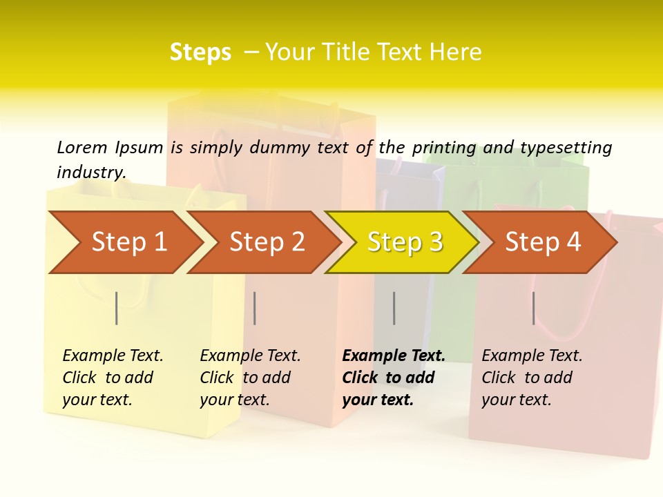 Design Background Mall PowerPoint Template