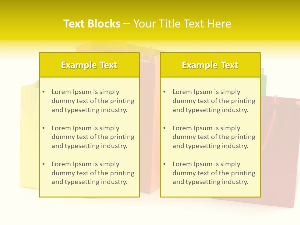 Design Background Mall PowerPoint Template