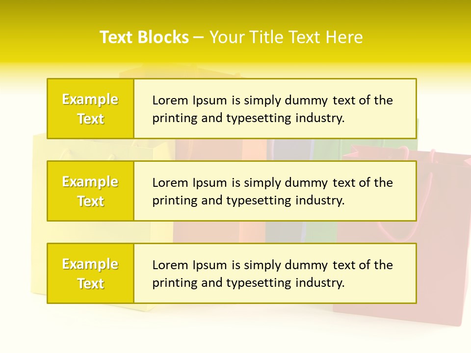 Design Background Mall PowerPoint Template