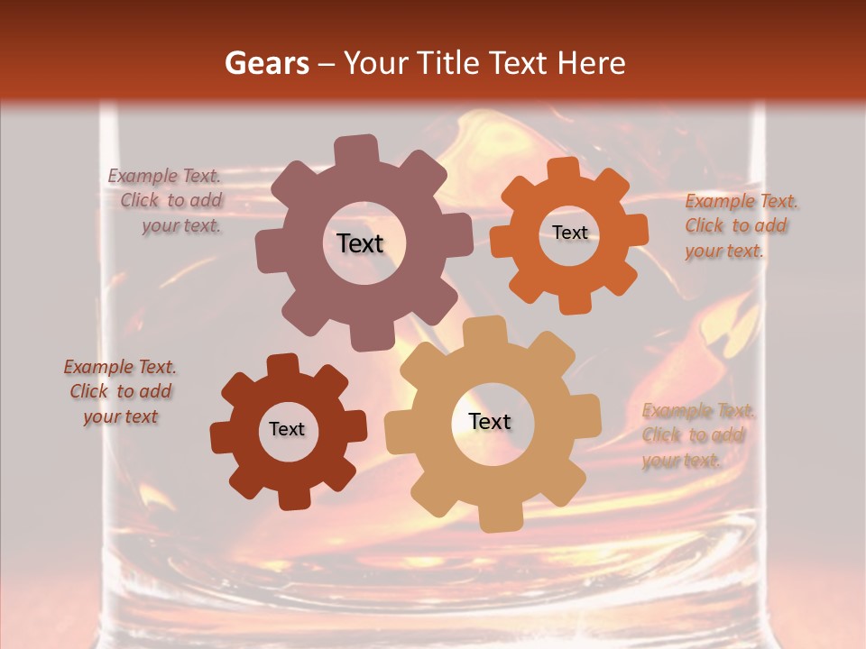 Scottish Alcohol Brandy PowerPoint Template