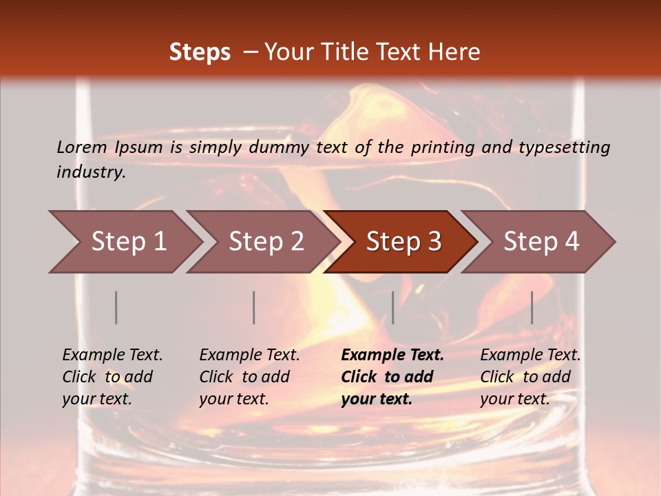Scottish Alcohol Brandy PowerPoint Template