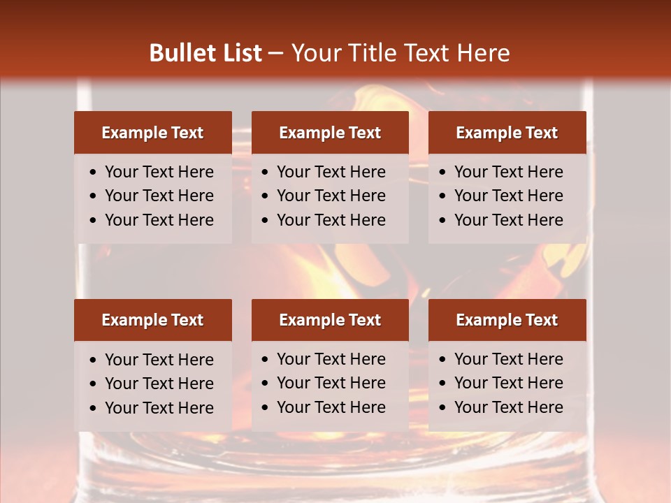 Scottish Alcohol Brandy PowerPoint Template