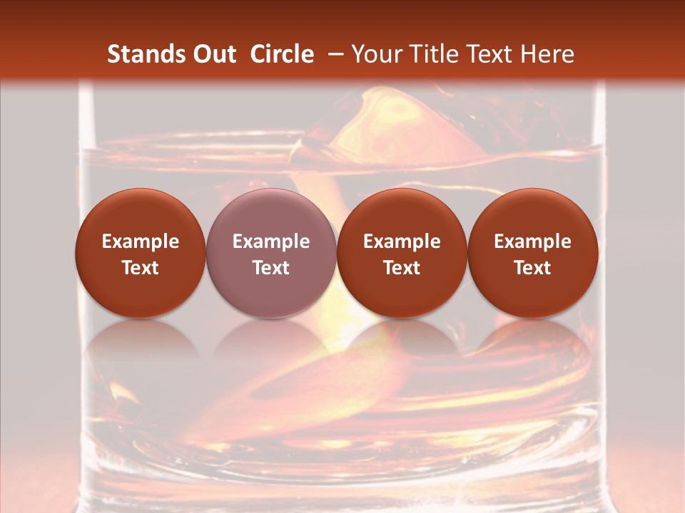 Scottish Alcohol Brandy PowerPoint Template