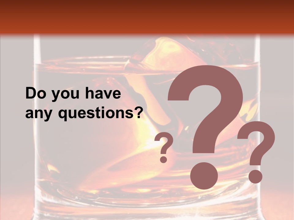 Scottish Alcohol Brandy PowerPoint Template