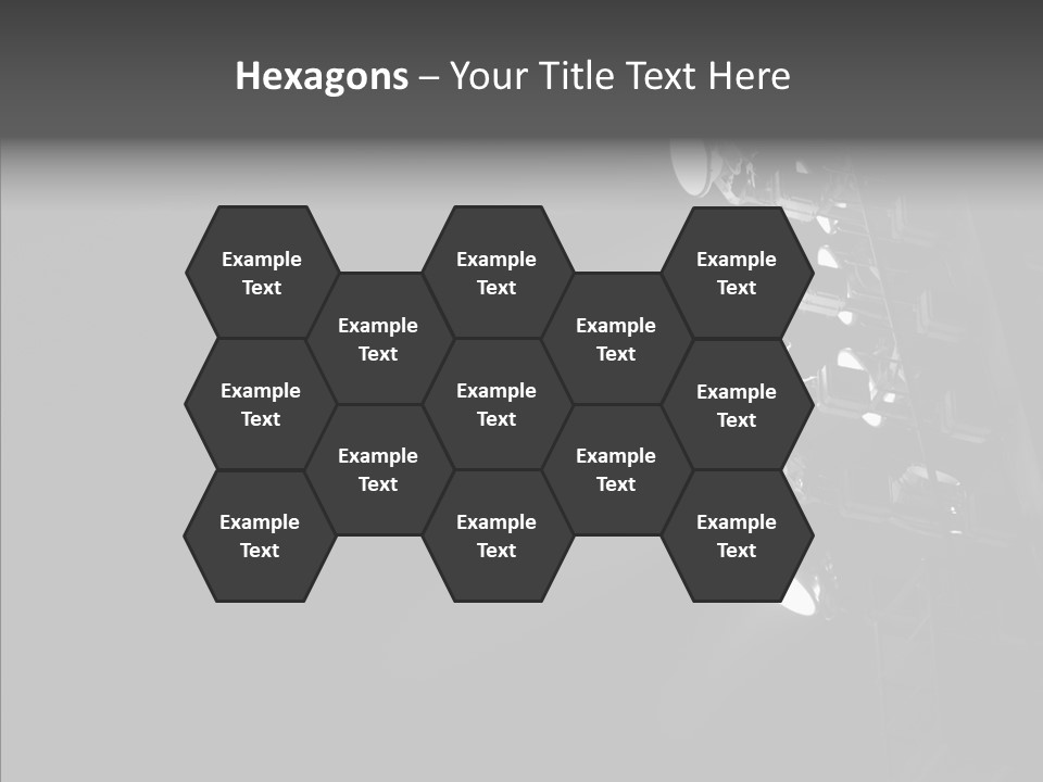 Lamp Event Background PowerPoint Template