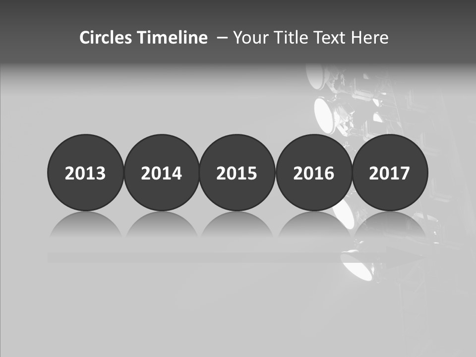 Lamp Event Background PowerPoint Template