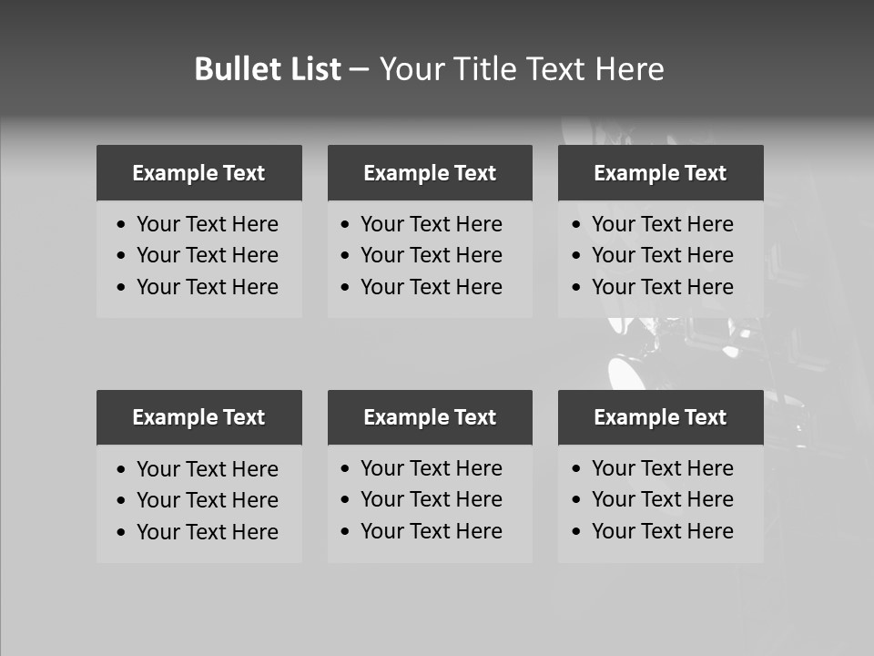 Lamp Event Background PowerPoint Template