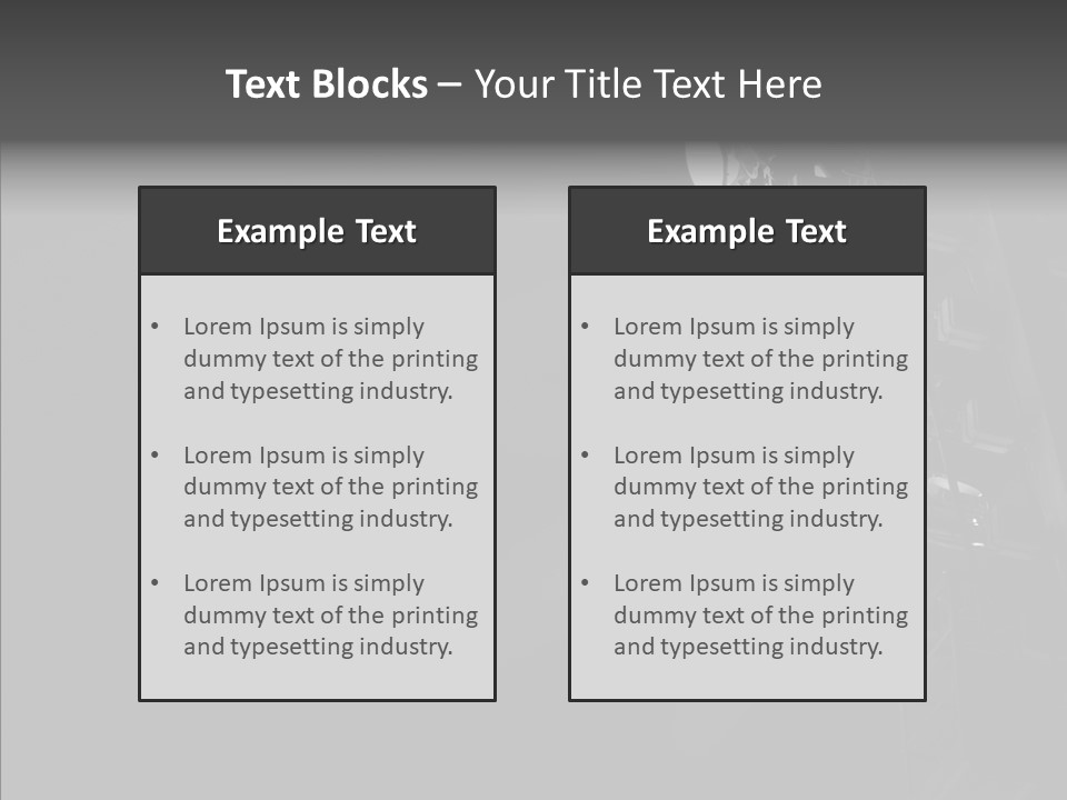 Lamp Event Background PowerPoint Template