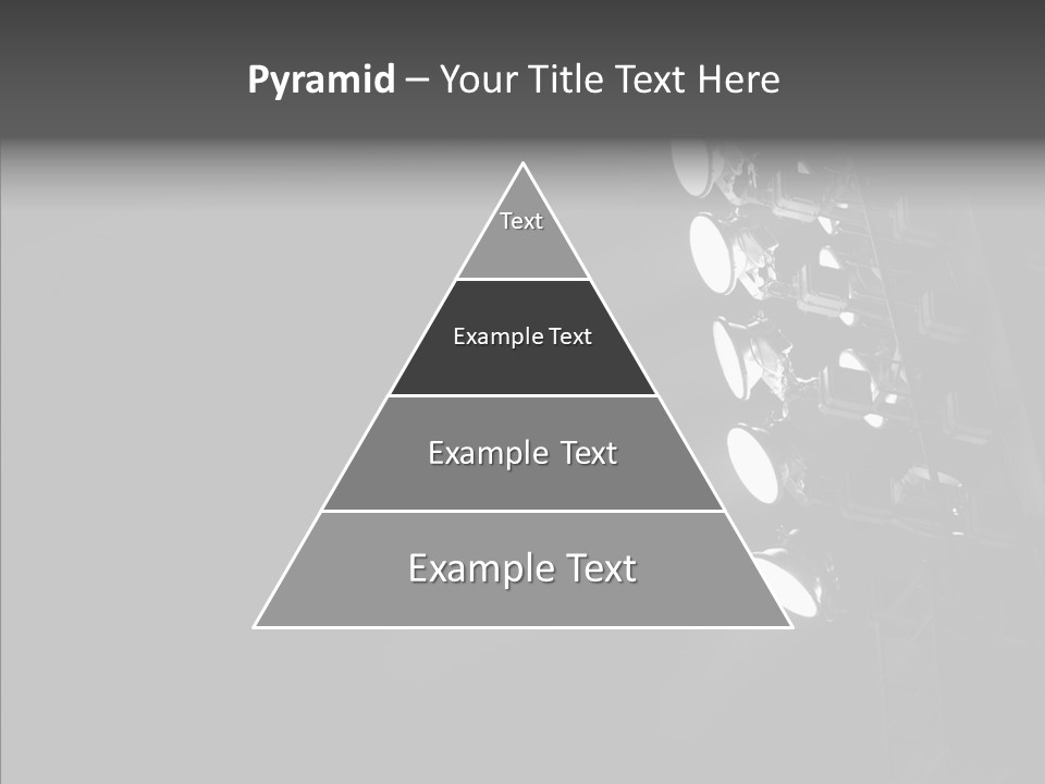 Lamp Event Background PowerPoint Template