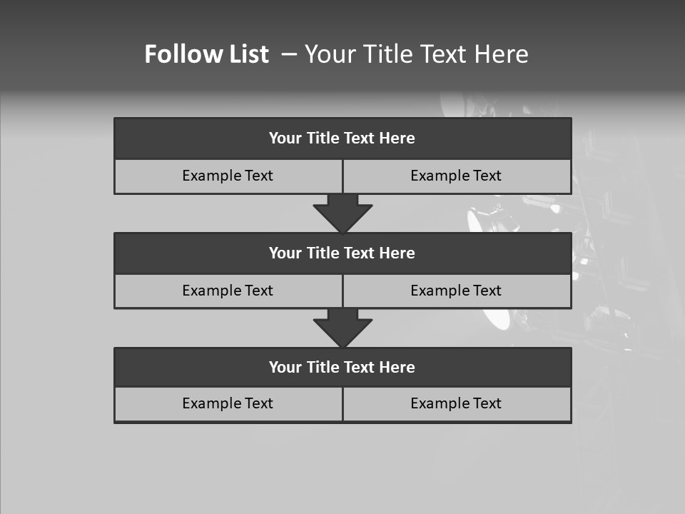 Lamp Event Background PowerPoint Template