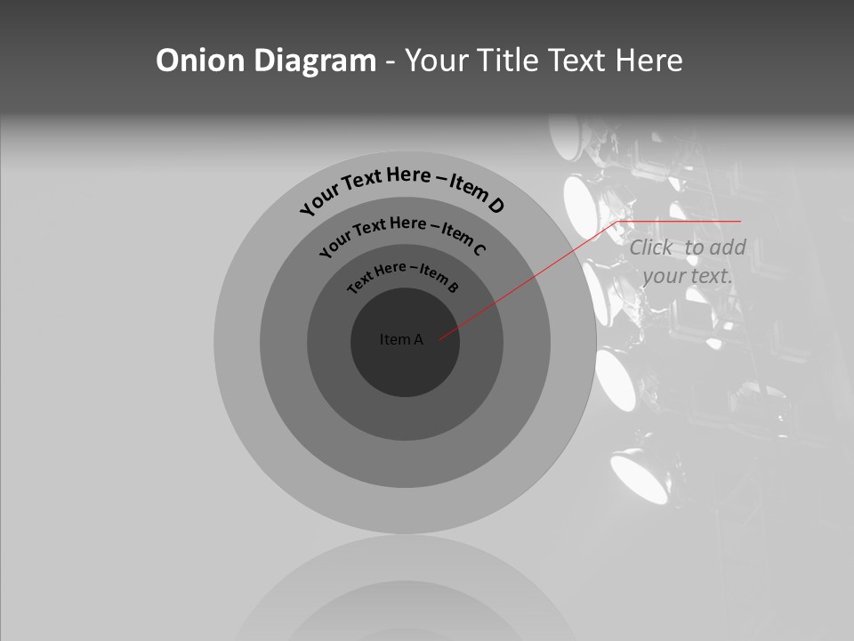 Lamp Event Background PowerPoint Template