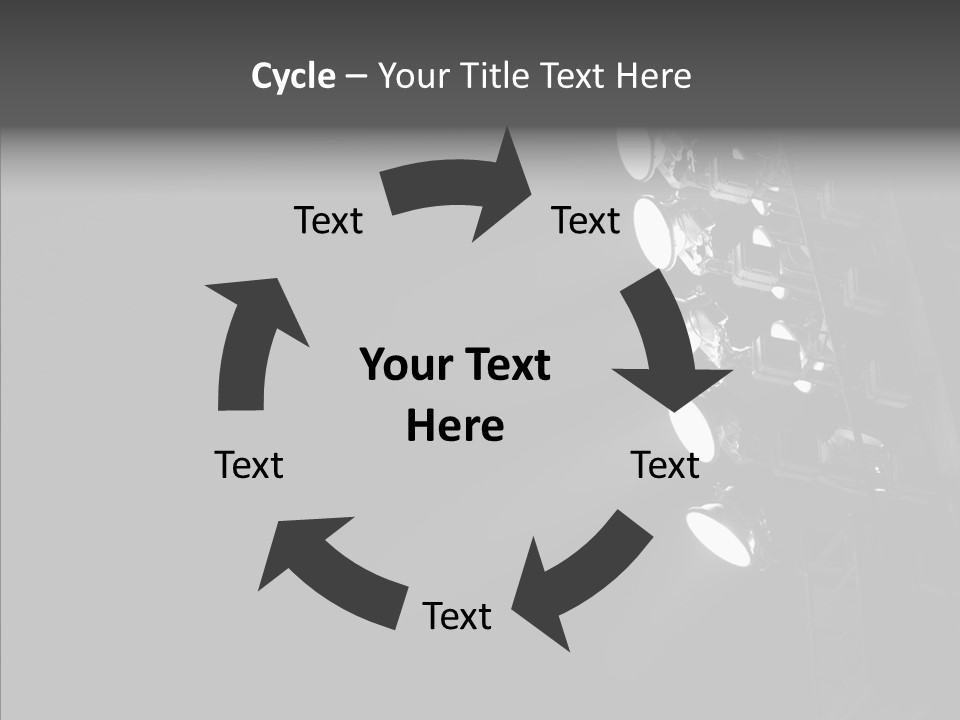 Lamp Event Background PowerPoint Template