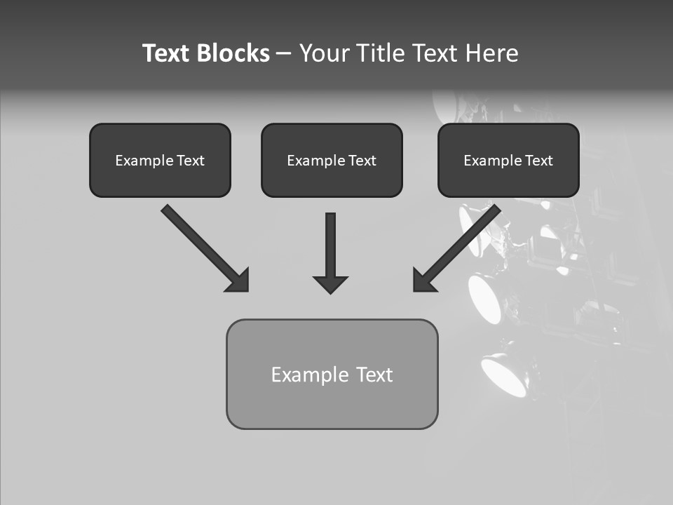 Lamp Event Background PowerPoint Template