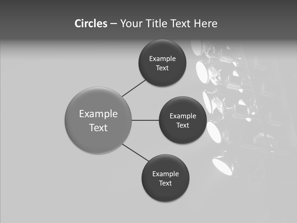 Lamp Event Background PowerPoint Template