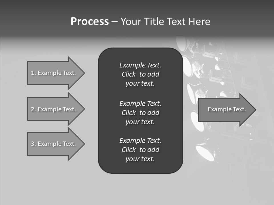 Lamp Event Background PowerPoint Template